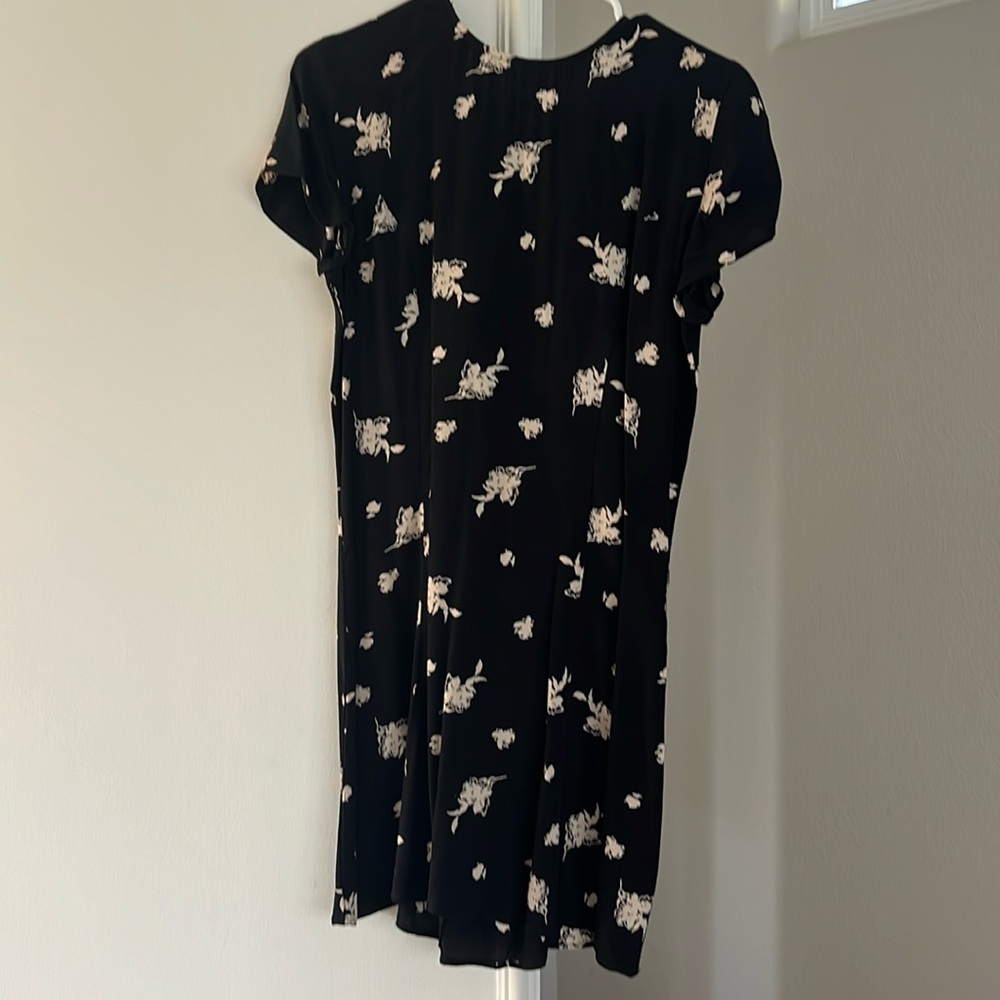 Something Navy floral print dress